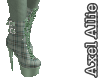AA Green Argyle Boots