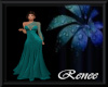 Teal Evening Gown