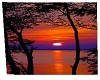 Frameless Sunset Picture