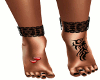 JV&;Feet W.Tat~Blk.Nails