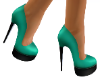 I Desire You Heels Aqua