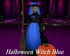 Halloween Witch Blue