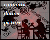 Romantic dinner sign