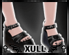 X| Stomp Sandals - Black
