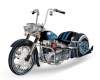 Motorcycle Harley BBG
