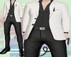 ^J Cream Tuxedo Suit