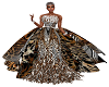 AFRICAN LEOPARD GOWN