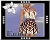 !E! Brown Fall Bow Dress