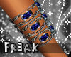 [F] Blue: Bracelet R