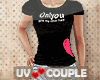 Couple Only You F #Black