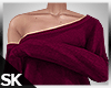 SK| Couch Sweater Berry