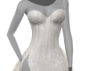 Wedding gown with gold