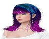 blue violet hair