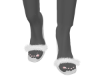 Fur Heels White