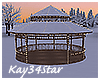 Christmas Snowy Gazebo