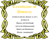 Divorce Certificate