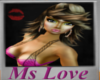 Ms Love Sticker