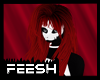 F - Red Feesh Hair