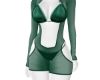 Bikini green outfit  2