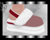 XMAS - fur slippers