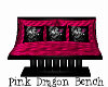 Pink Dragon Bench
