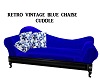 Vintage Blue Chaise