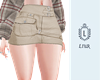 L! Casual Beige Skirt