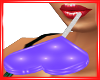 Violet Heart Lollipop