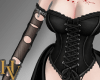 <Hv> Black Sleeve Arms