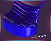 ! Strapped Heels Cobalt