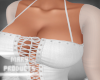 Corset fur top