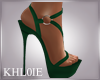 K green heels