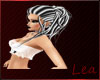 Lea's Silver-Black Hair