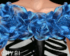 C~Blue Bones&Roses Body