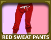 Red Sweat Pants
