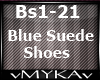 BLUE SUEDE SHOES