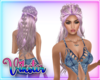 V Viking Hair blended