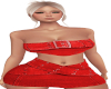2Pc Red Denim (L) Fit