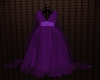 Dark Purple Queen Gown