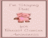 Pink Pig Cancer Awarenes