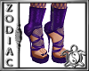 Purple Net Shoes