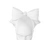 white bow