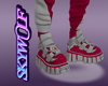 Grey-red sneakers (M)