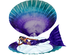 Mermaid Shell PurpleTeal