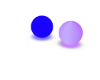 Blue Purple Ball Seats