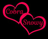 Cobra- Snowy Heart Sign