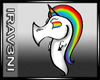Unicorn Sticker Rainbow