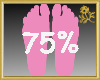 75% Scaler Feet
