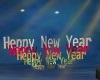 Scritta happy New year