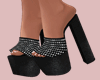 E* Black Elegant Heels